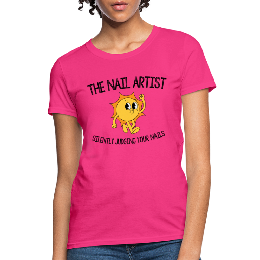 The Nail Artist - Silently Judging - fuchsia