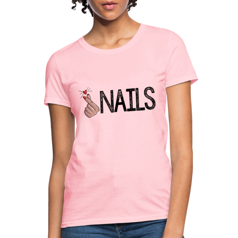 Nails in a SNAP T-Shirt - pink