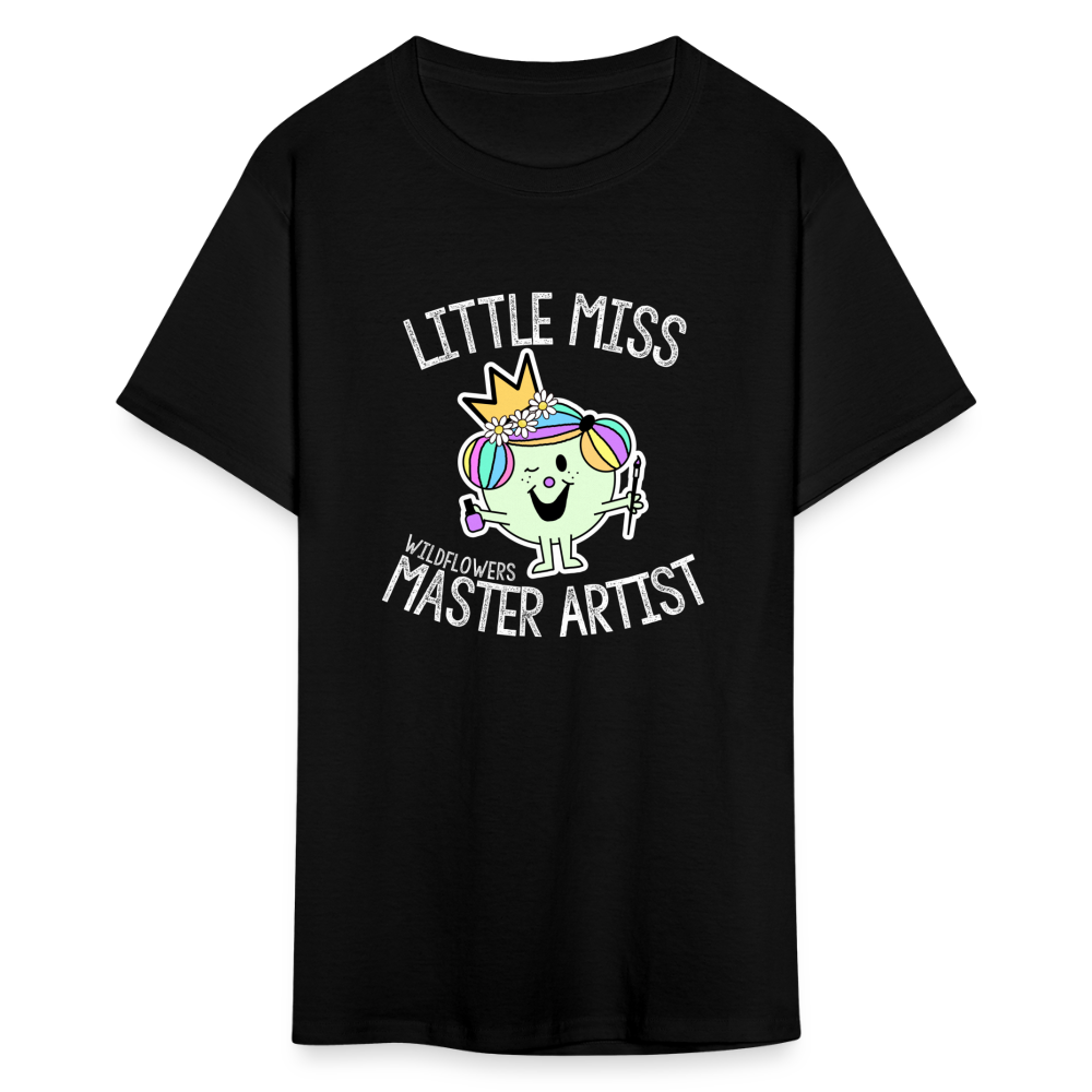 Wildflowers Little Miss Master Artist Unisex Classic T-Shirt - black