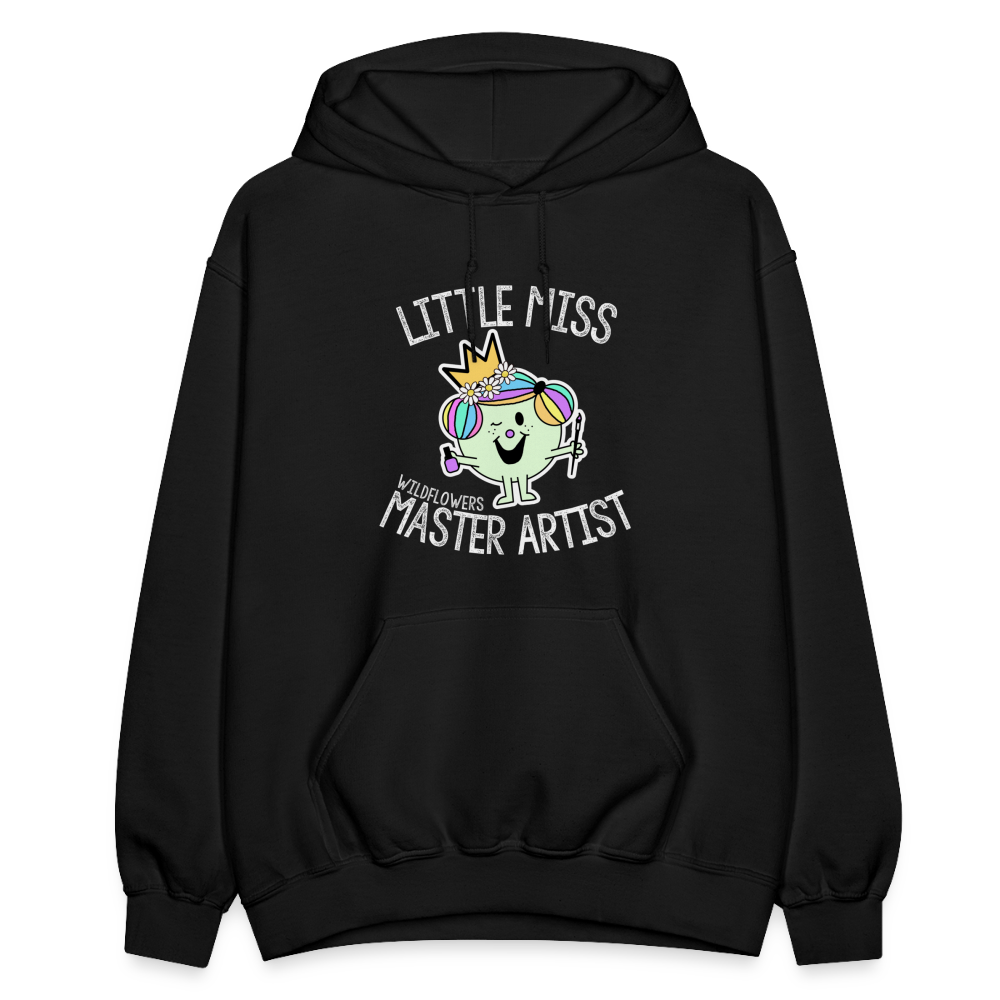 Wildflowers Little Miss Master Artist Heavy Blend Adult Hoodie - black
