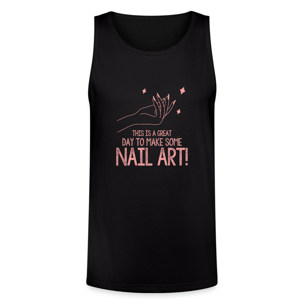 Unisex Tri-Blend Organic Tank - black