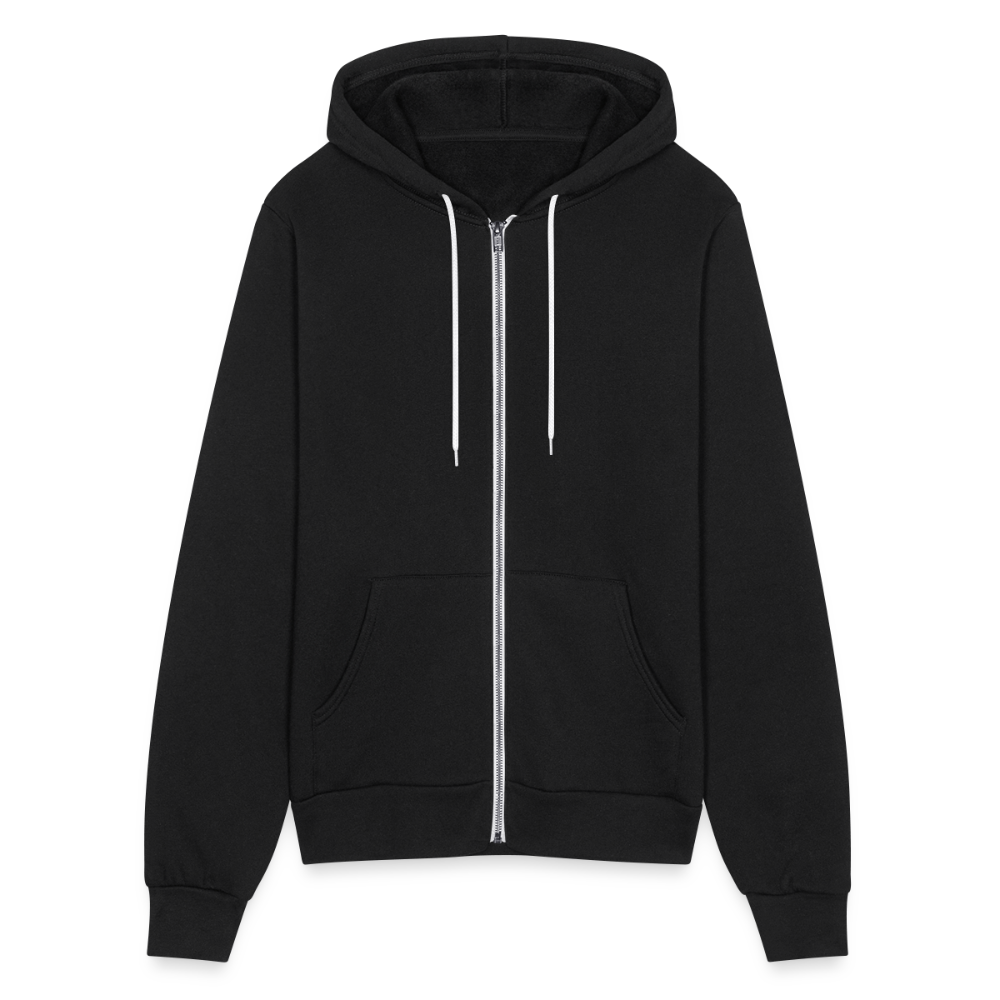 Little Miss Master Artist Bella + Canvas Unisex Full Zip Hoodie - black