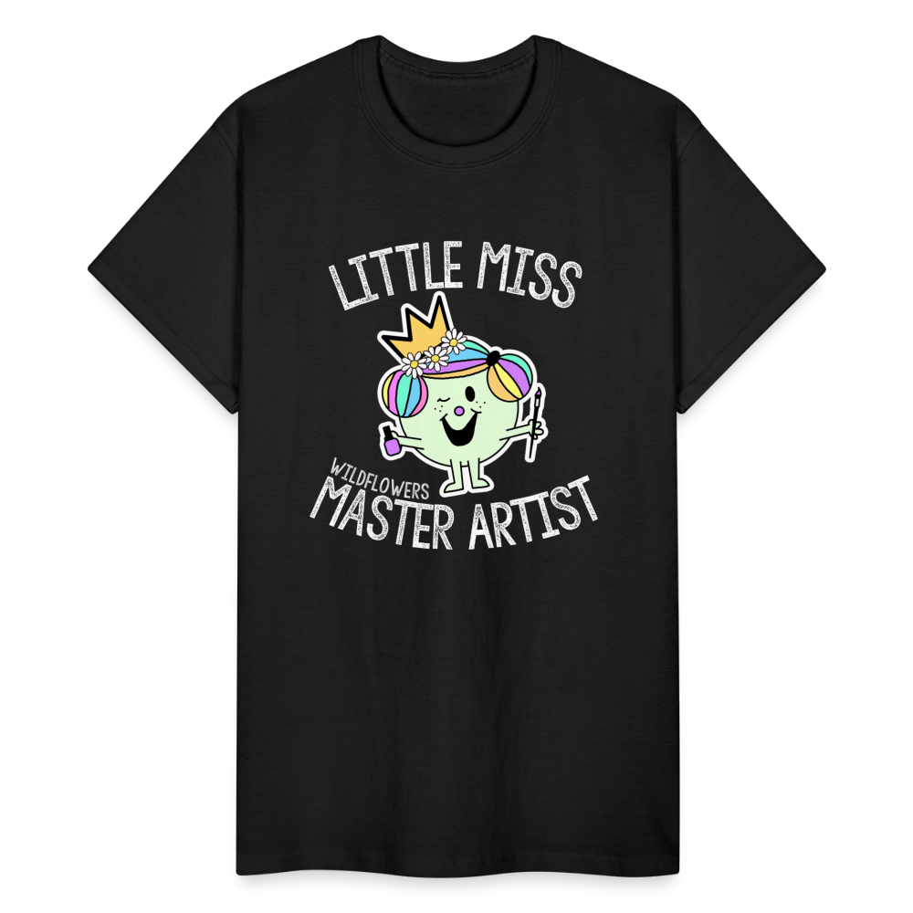 Little Miss Master Artist Gildan Ultra Cotton T-Shirt - black