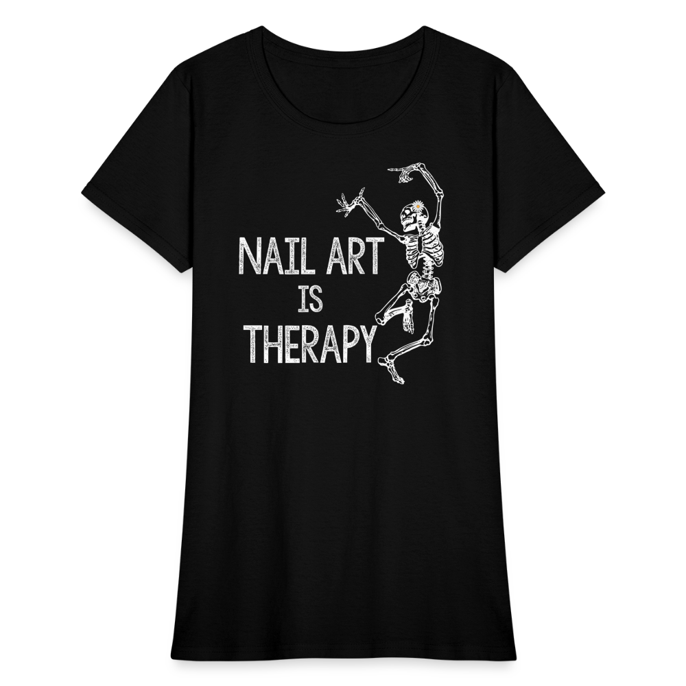 Nail Art is Therapy - black