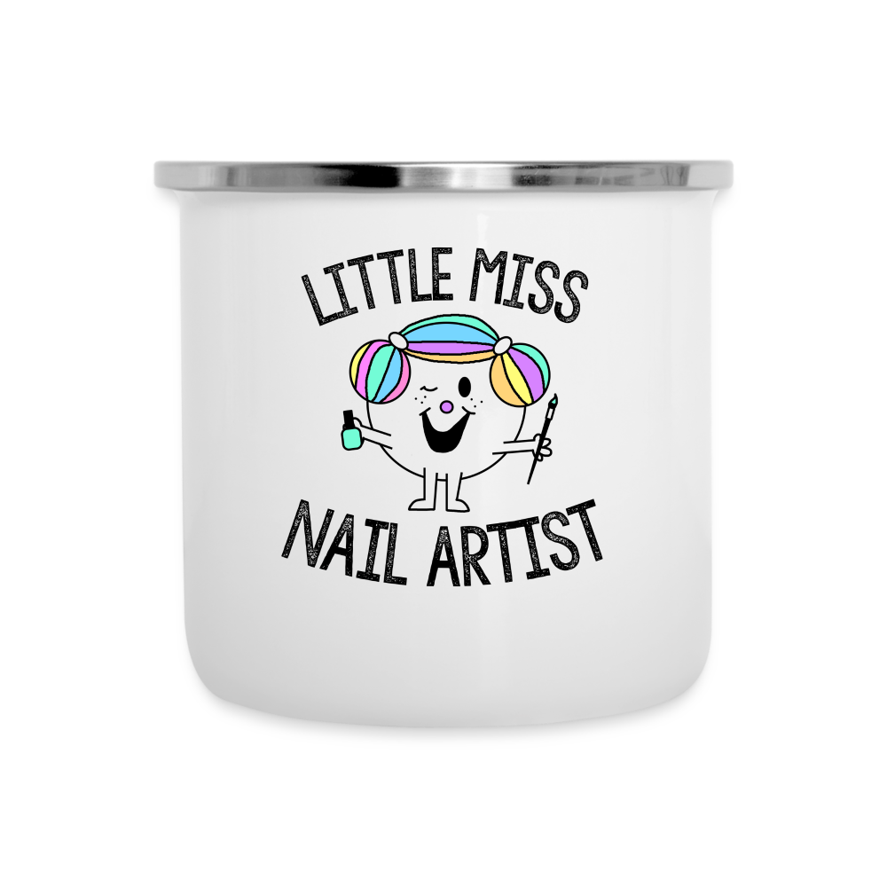 Little Miss Brush Mug - white