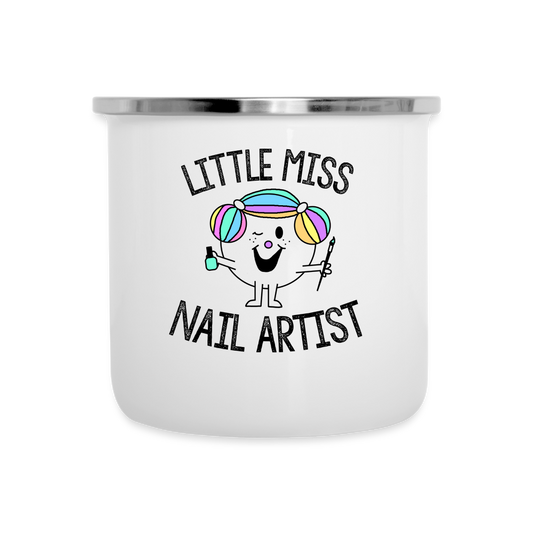 Little Miss Brush Mug - white