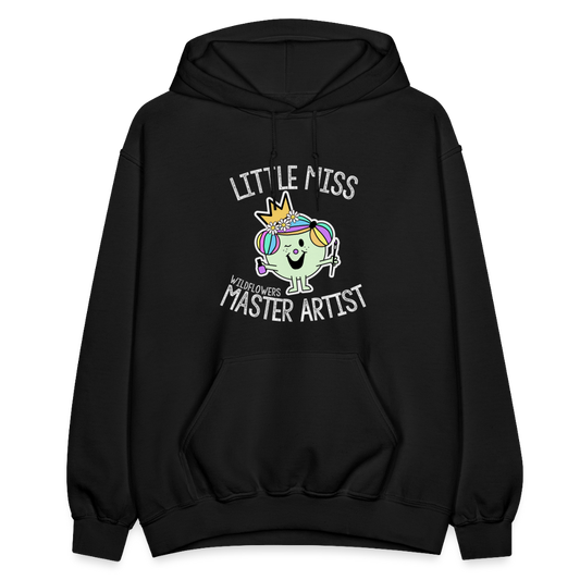 Wildflowers Little Miss Master Artist Heavy Blend Adult Hoodie - black