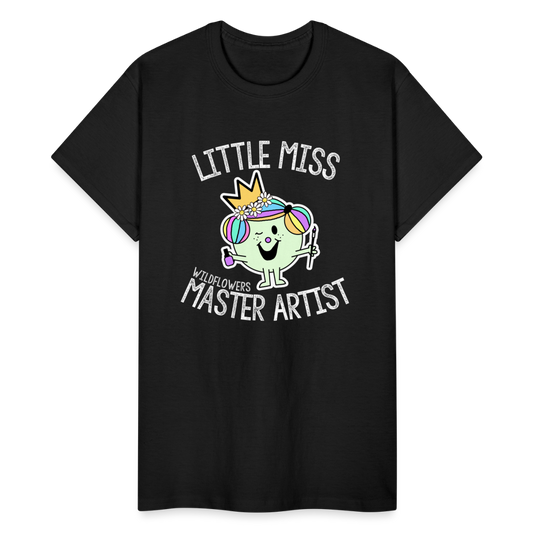 Little Miss Master Artist Gildan Ultra Cotton T-Shirt - black