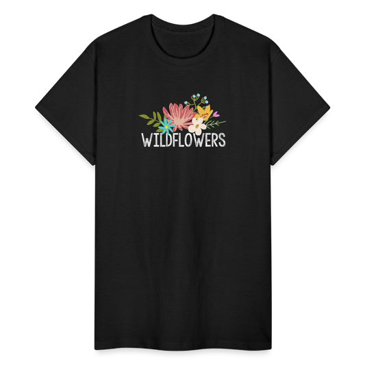 Wildflowers LOGO Gildan Ultra Cotton T-Shirt - black